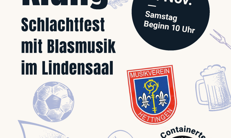 Schlacht & Klang im Lindensaal