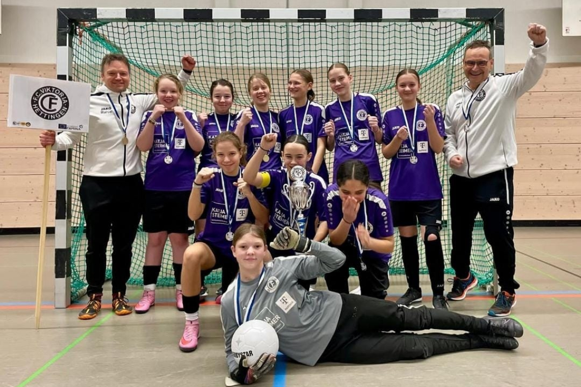 C-Juniorinnen im Finale der Badischen Futsal-Meisterschaft! 