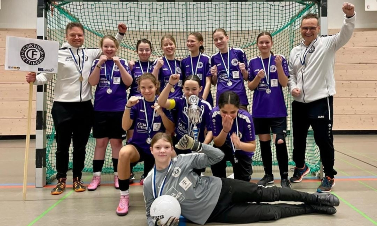 C-Juniorinnen im Finale der Badischen Futsal-Meisterschaft! 