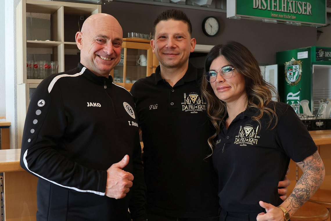 Italienisches Flair zieht ins Sportheim ein