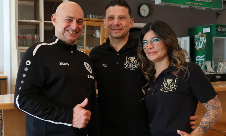 Italienisches Flair zieht ins Sportheim ein